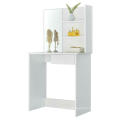 Dressing Table Vanity Set Makeup Desk with Mirror